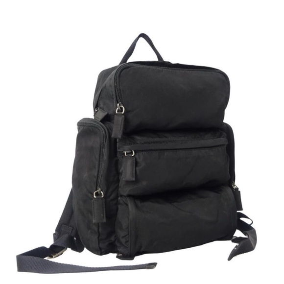Prada Backpack Mini Hiking Black Tessuto Nylon - Picture 1 of 11